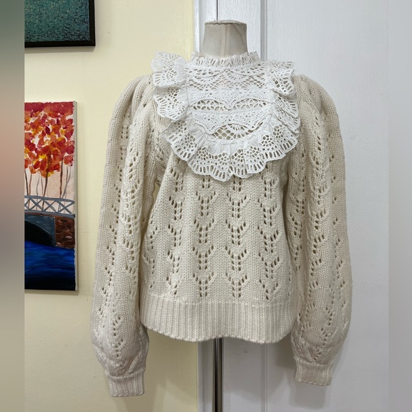 New -Sea
Patrizia Lace Combo Sweater - Picture 5 of 14